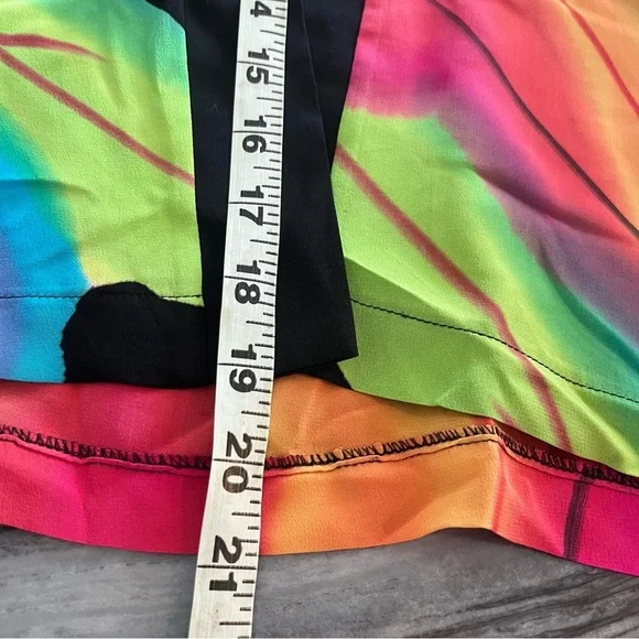 Linda Tilson Multicolored Silk Jacket Oversized Small - Picture 5 of 8